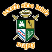 SOUTHSIDE IRISH RUGBY WHITE OUTLINE
